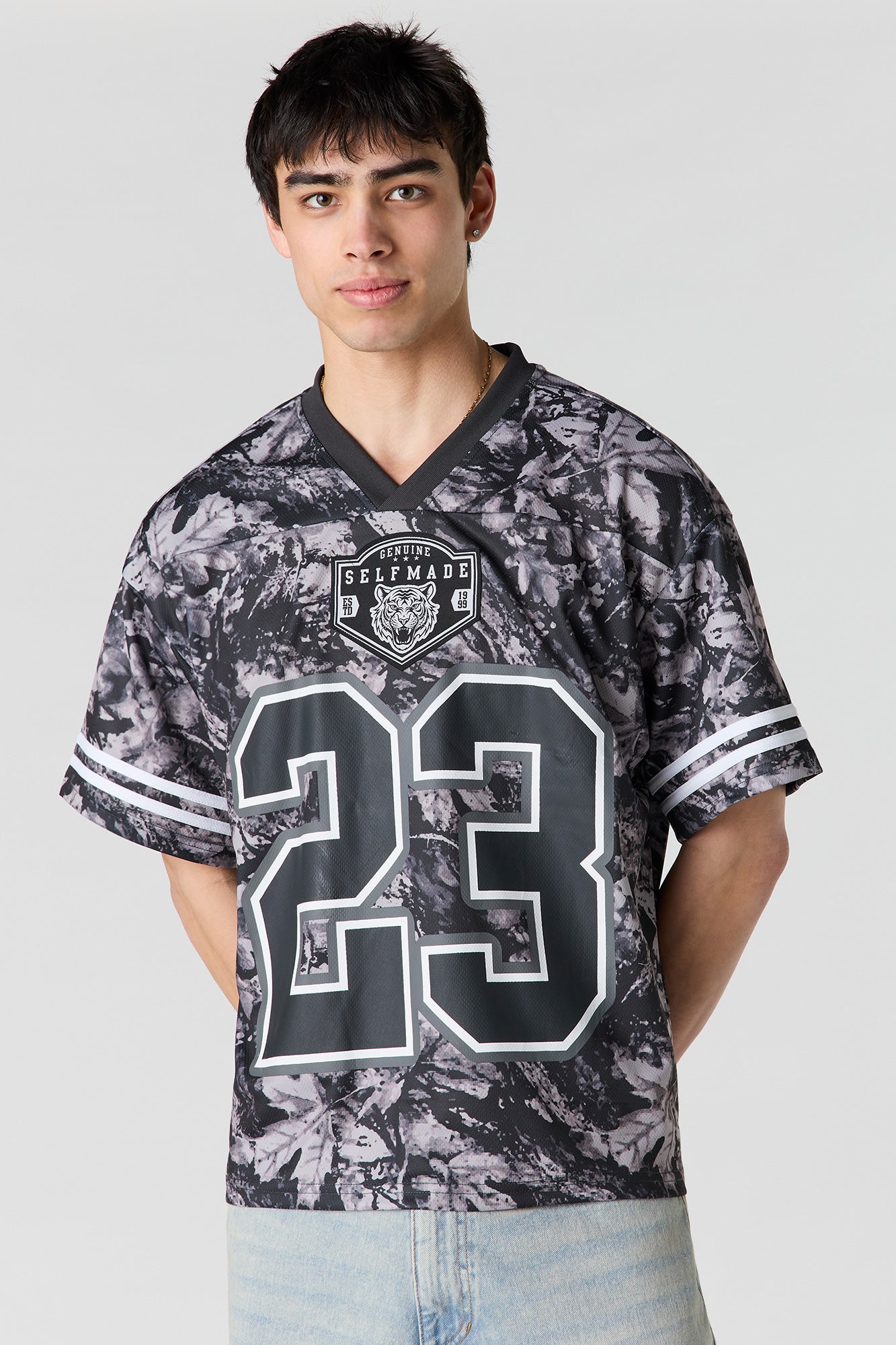 Graphic Mesh Jersey