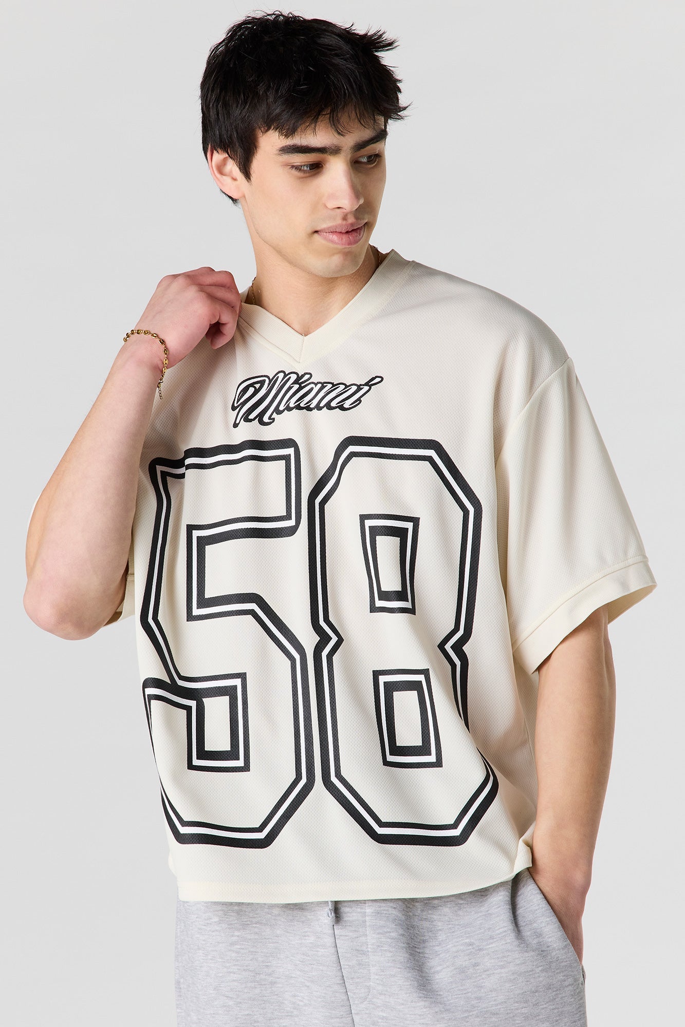 Graphic Mesh Jersey