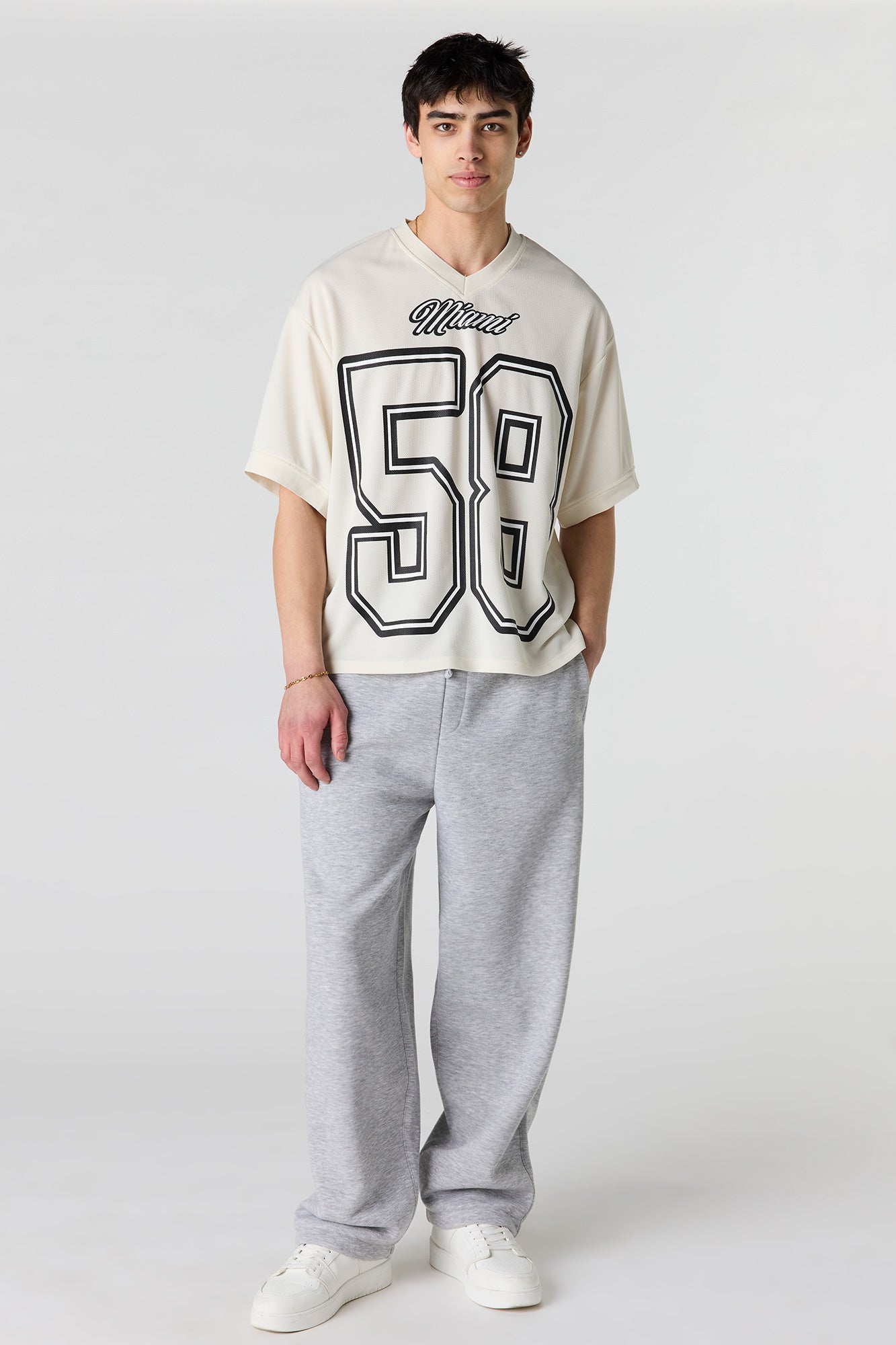Graphic Mesh Jersey