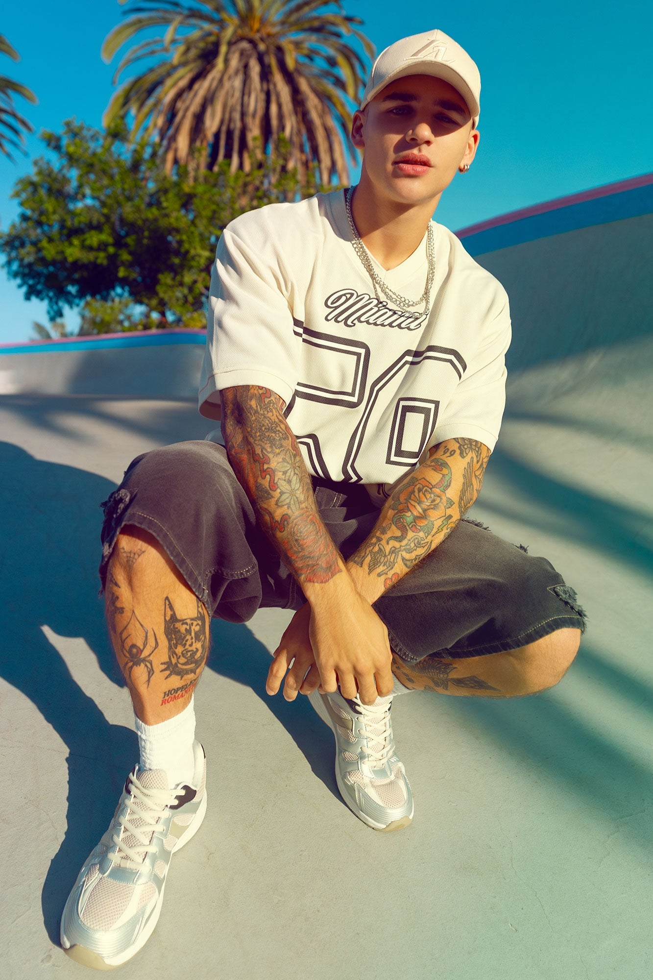 Graphic Mesh Jersey