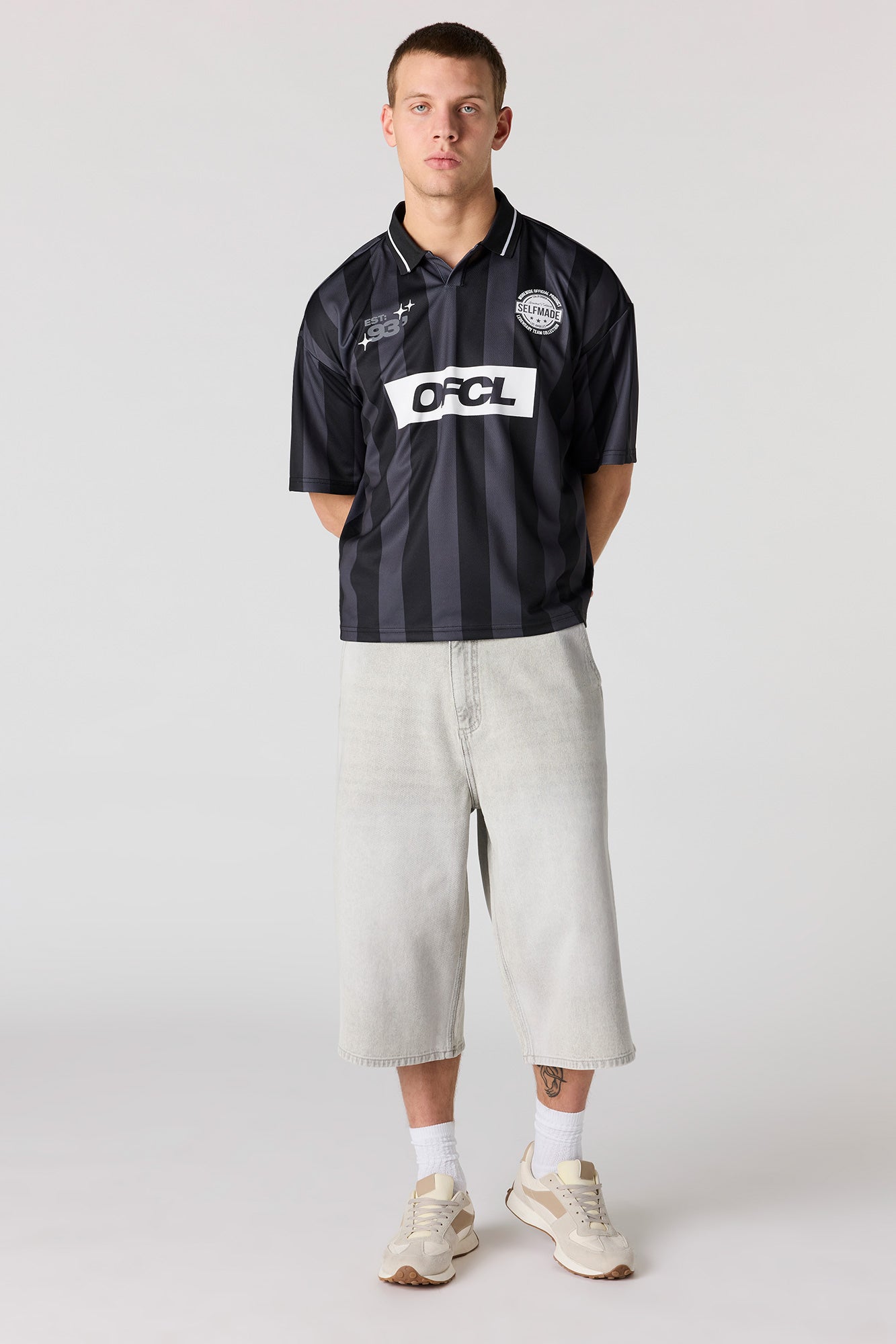 Graphic Mesh Soccer Jersey