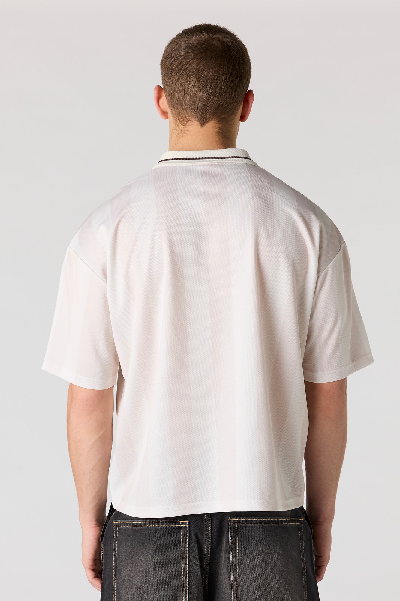 Graphic Mesh Soccer Jersey
