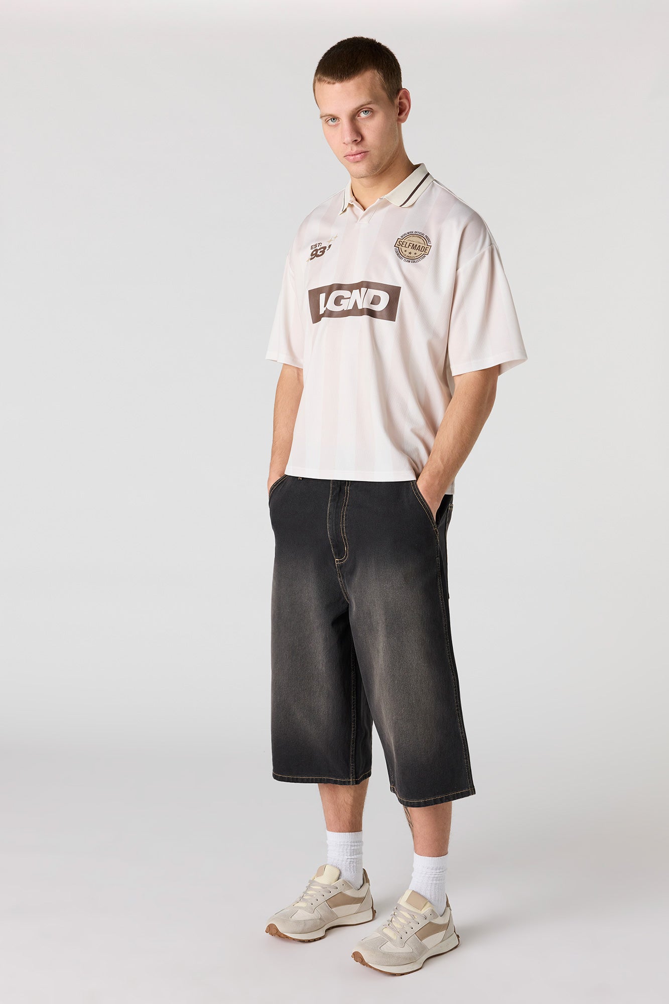 Graphic Mesh Soccer Jersey