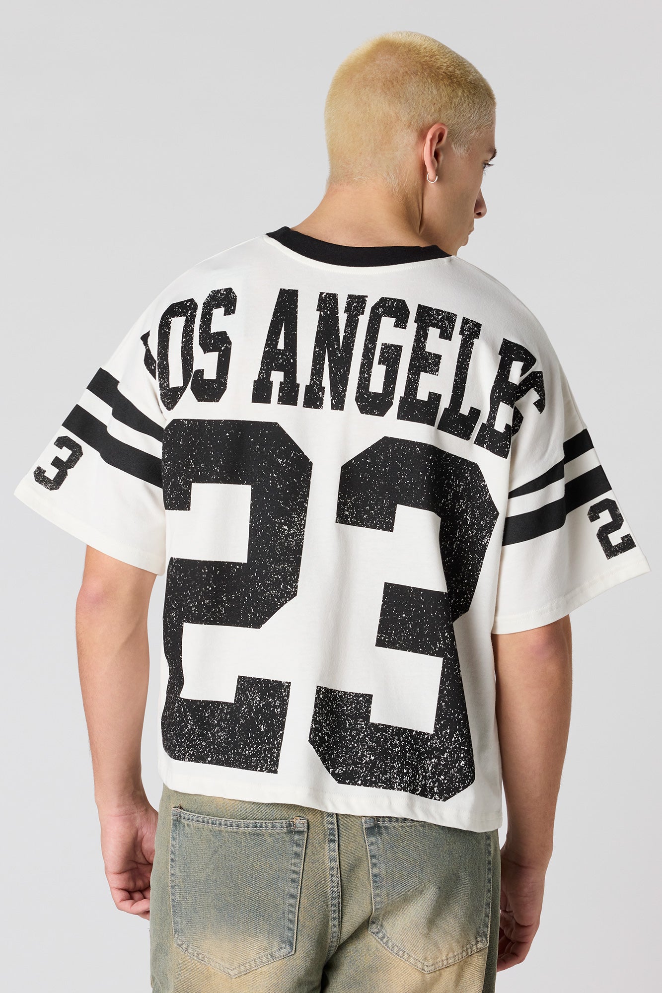 Premium Heavyweight Cotton Boxy Football T-Shirt