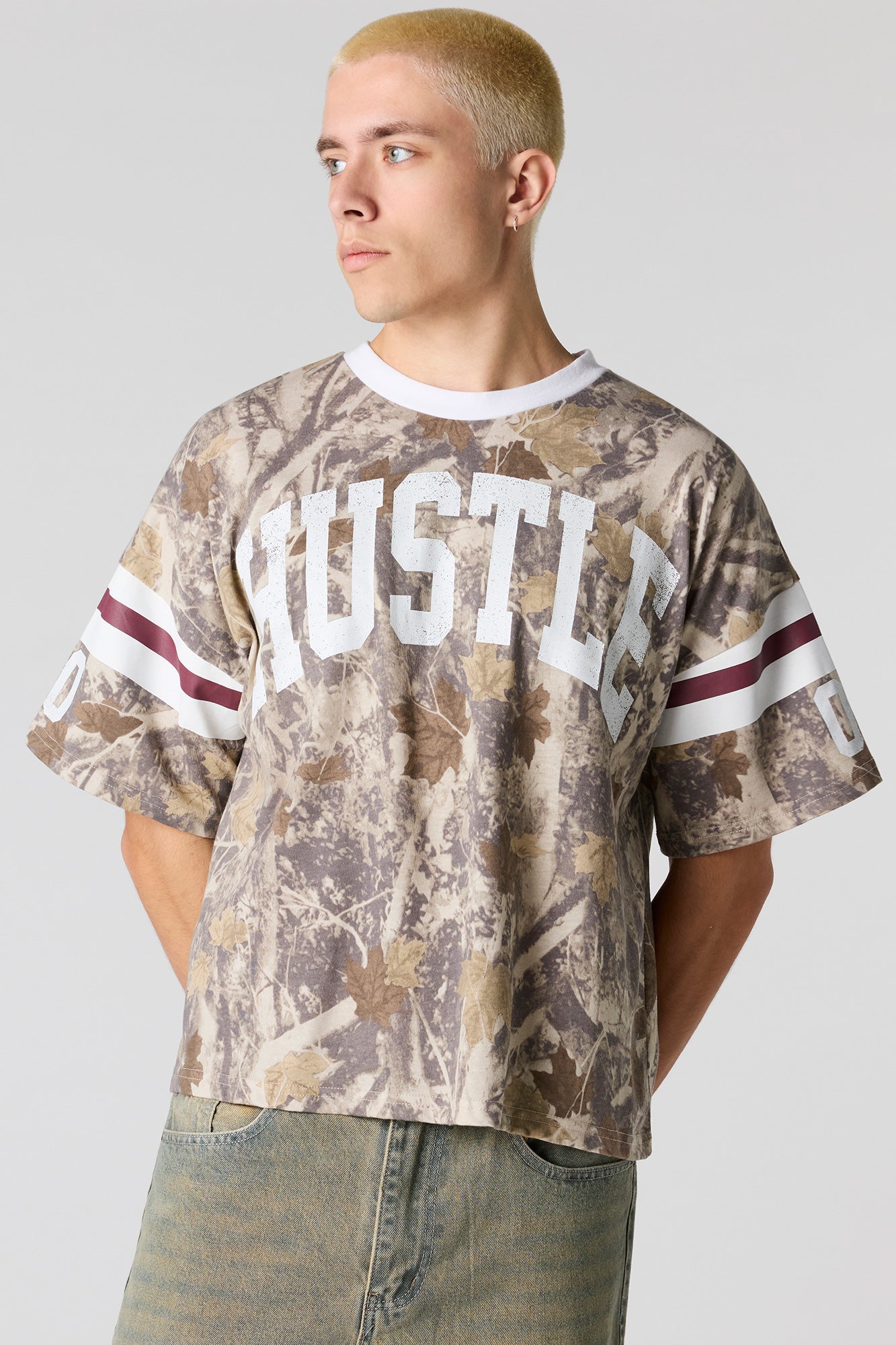 Premium Heavyweight Cotton Boxy Football T-Shirt