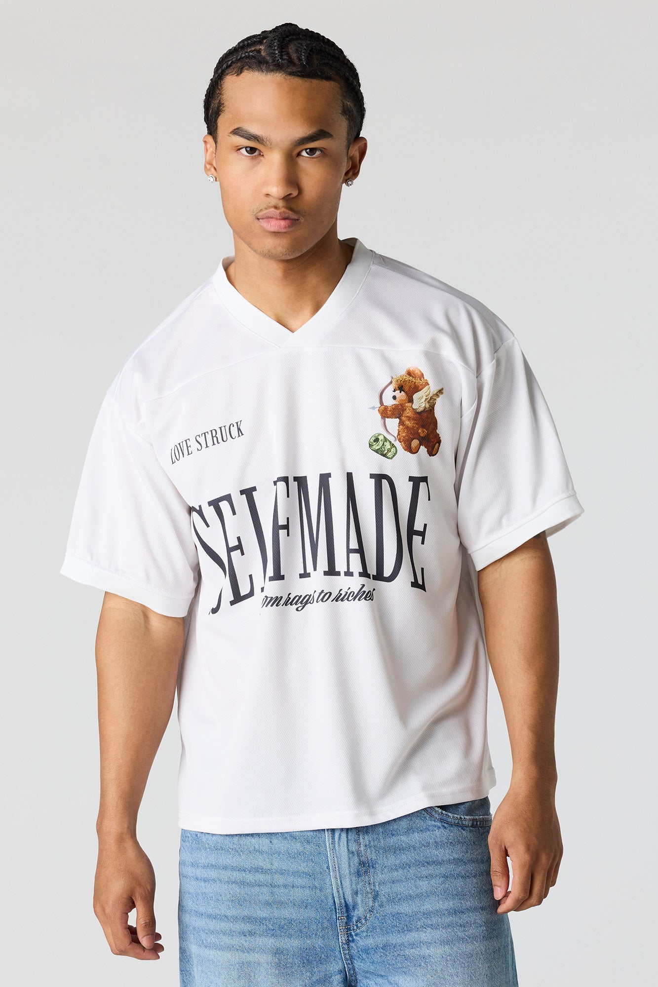 Graphic Mesh Jersey