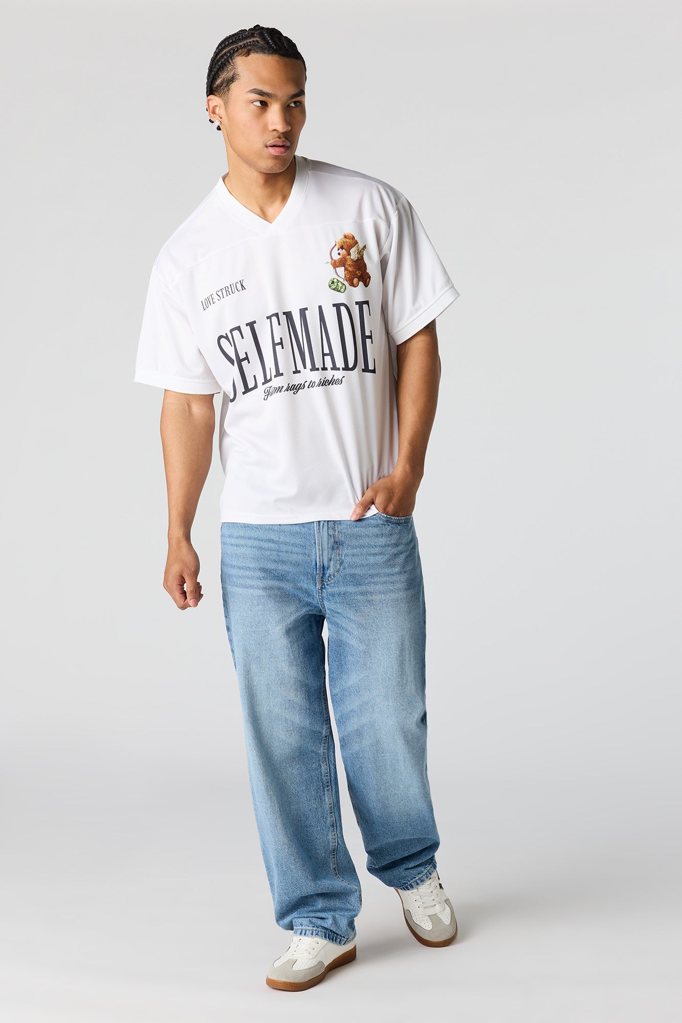 Graphic Mesh Jersey