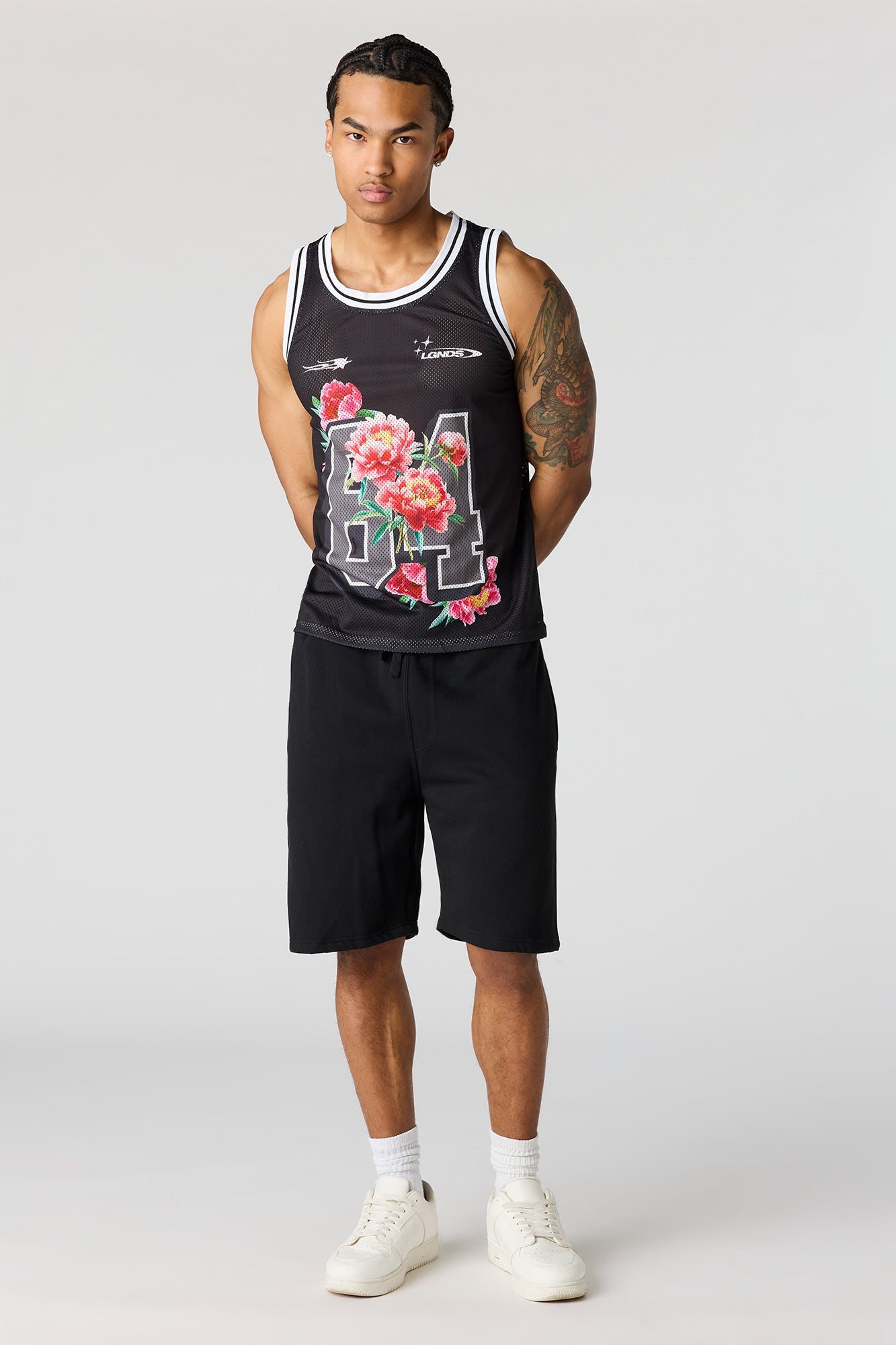 Graphic Mesh Jersey