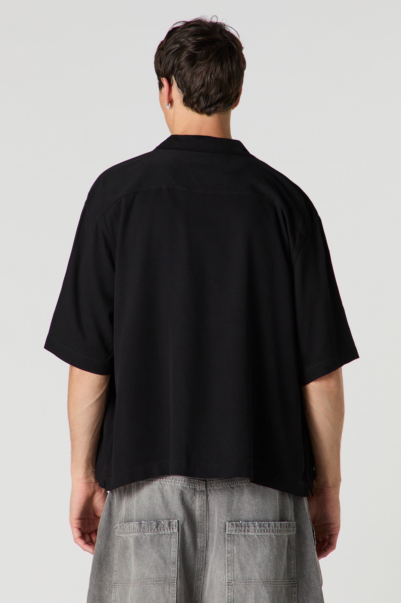 Boxy Button-Up Top