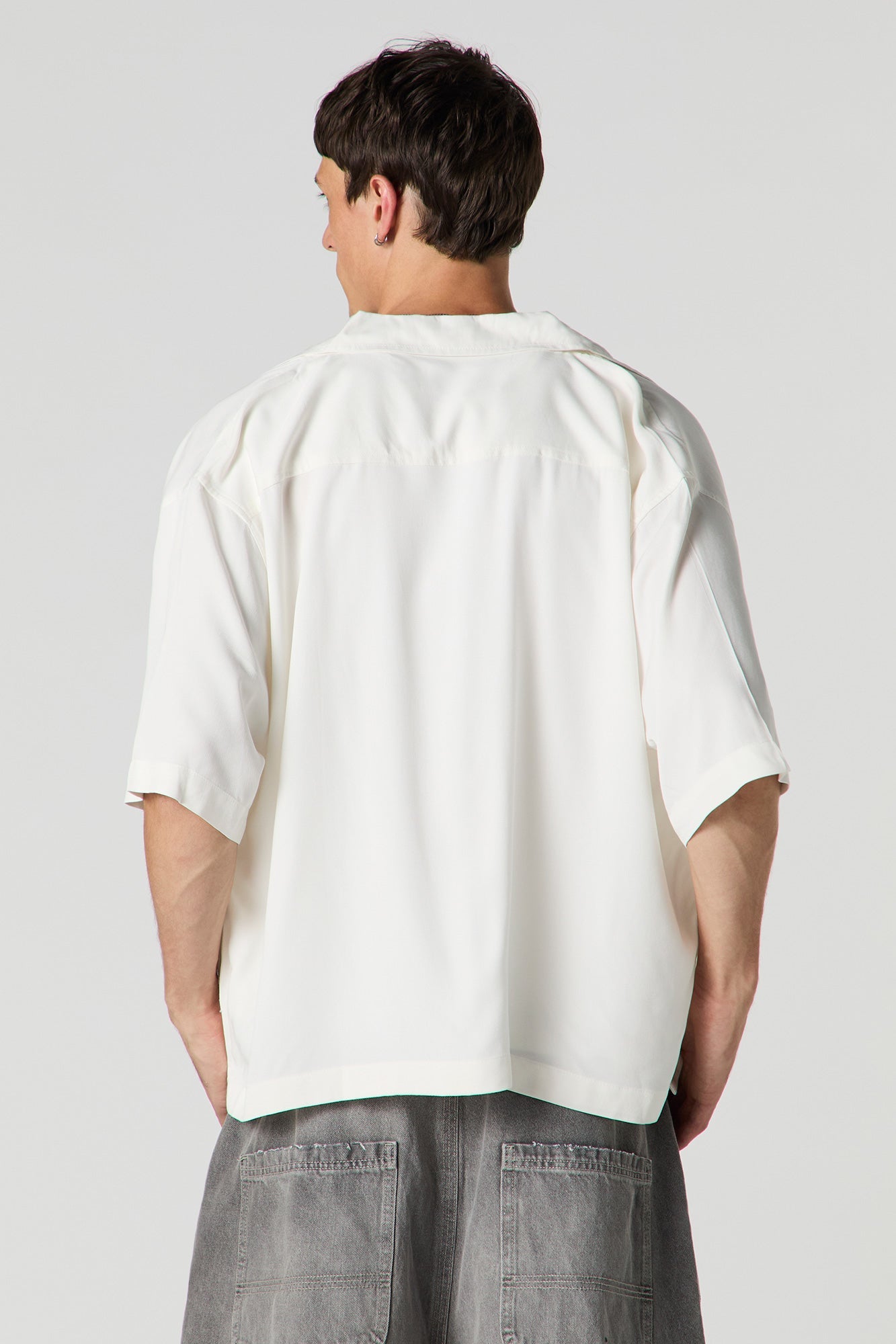 Boxy Button-Up Top