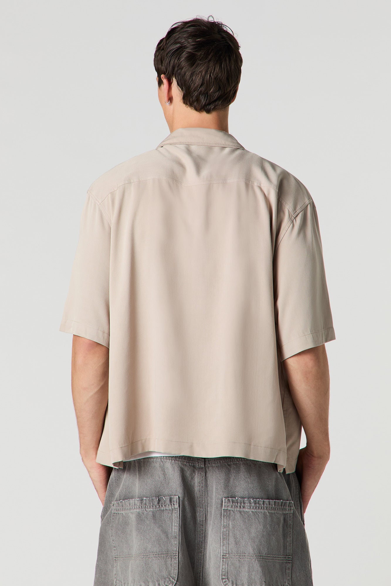 Boxy Button-Up Top