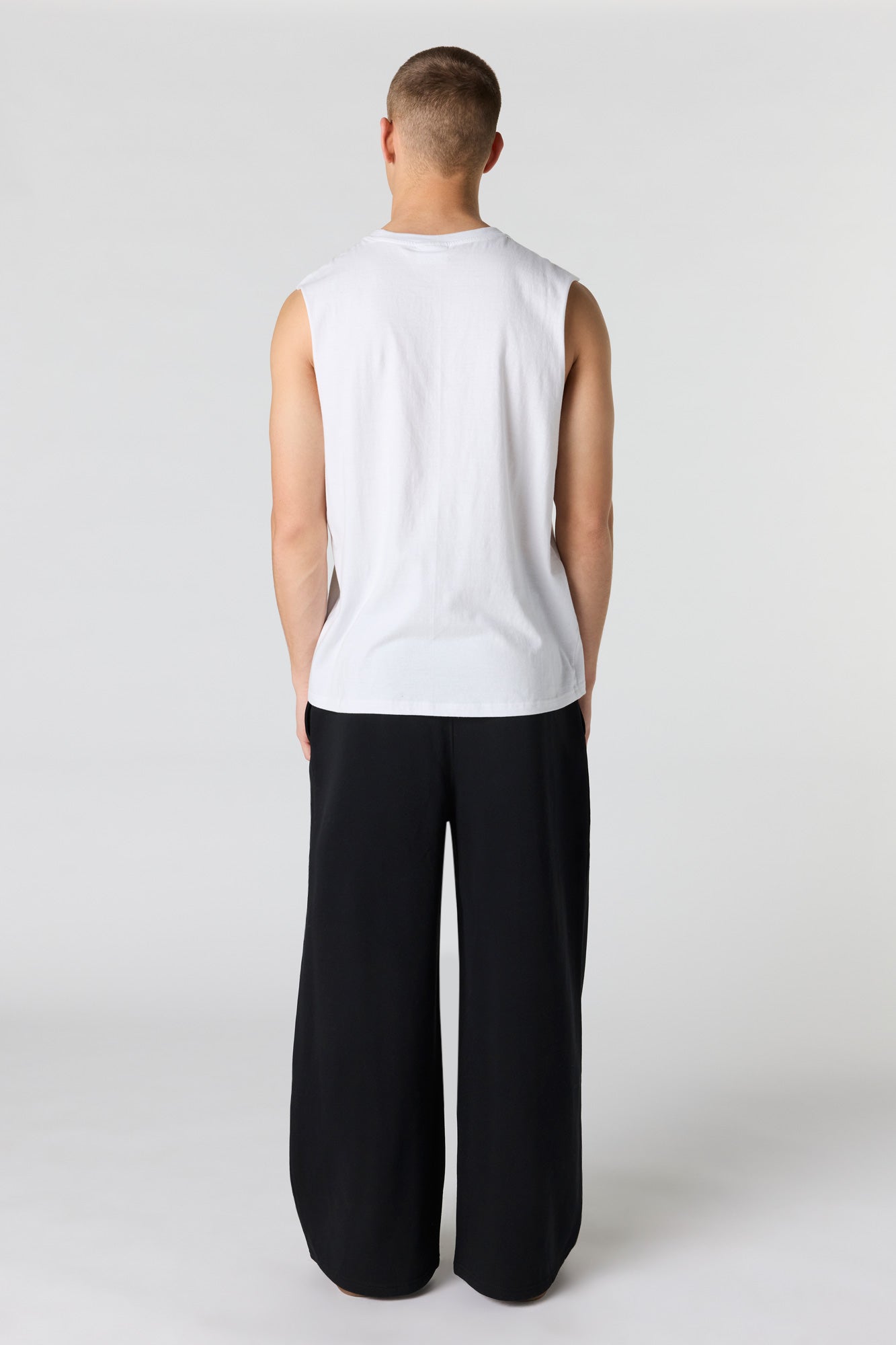 Fleece Wide Leg Sweatpant