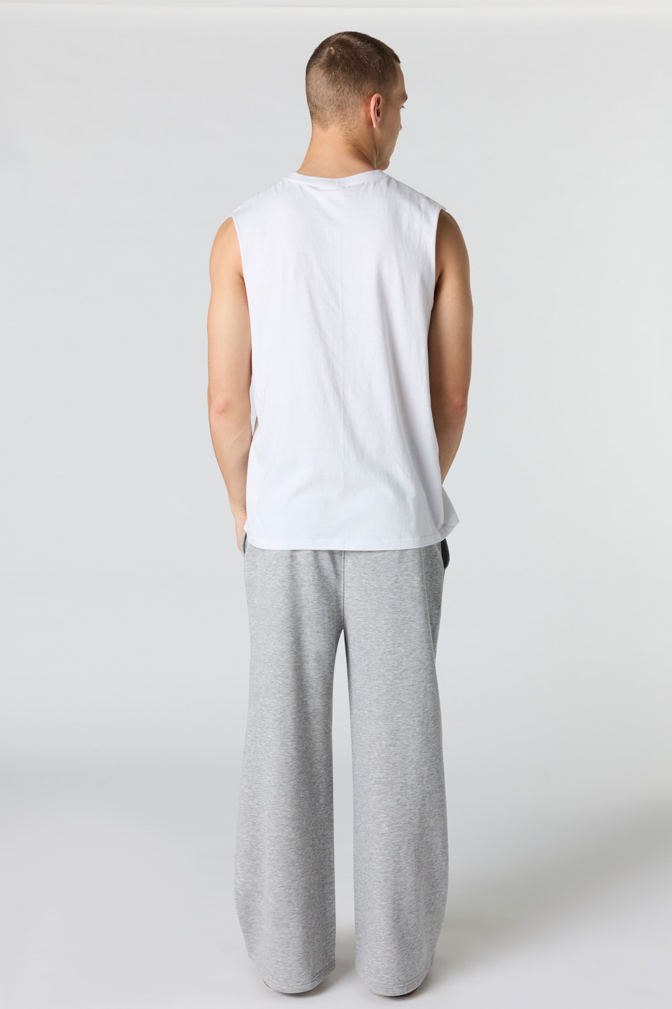 Fleece Wide Leg Sweatpant