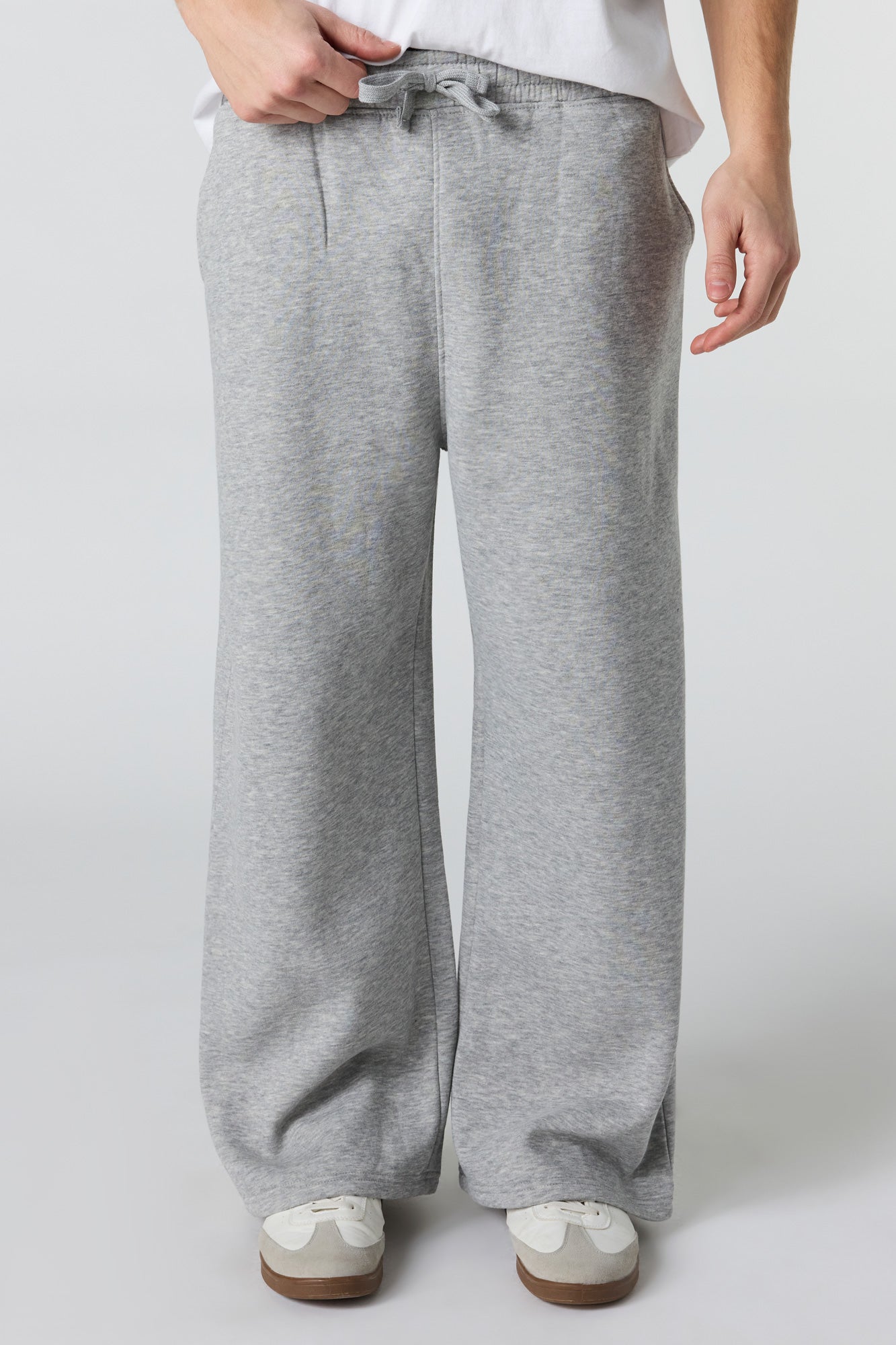 Fleece Wide Leg Sweatpant