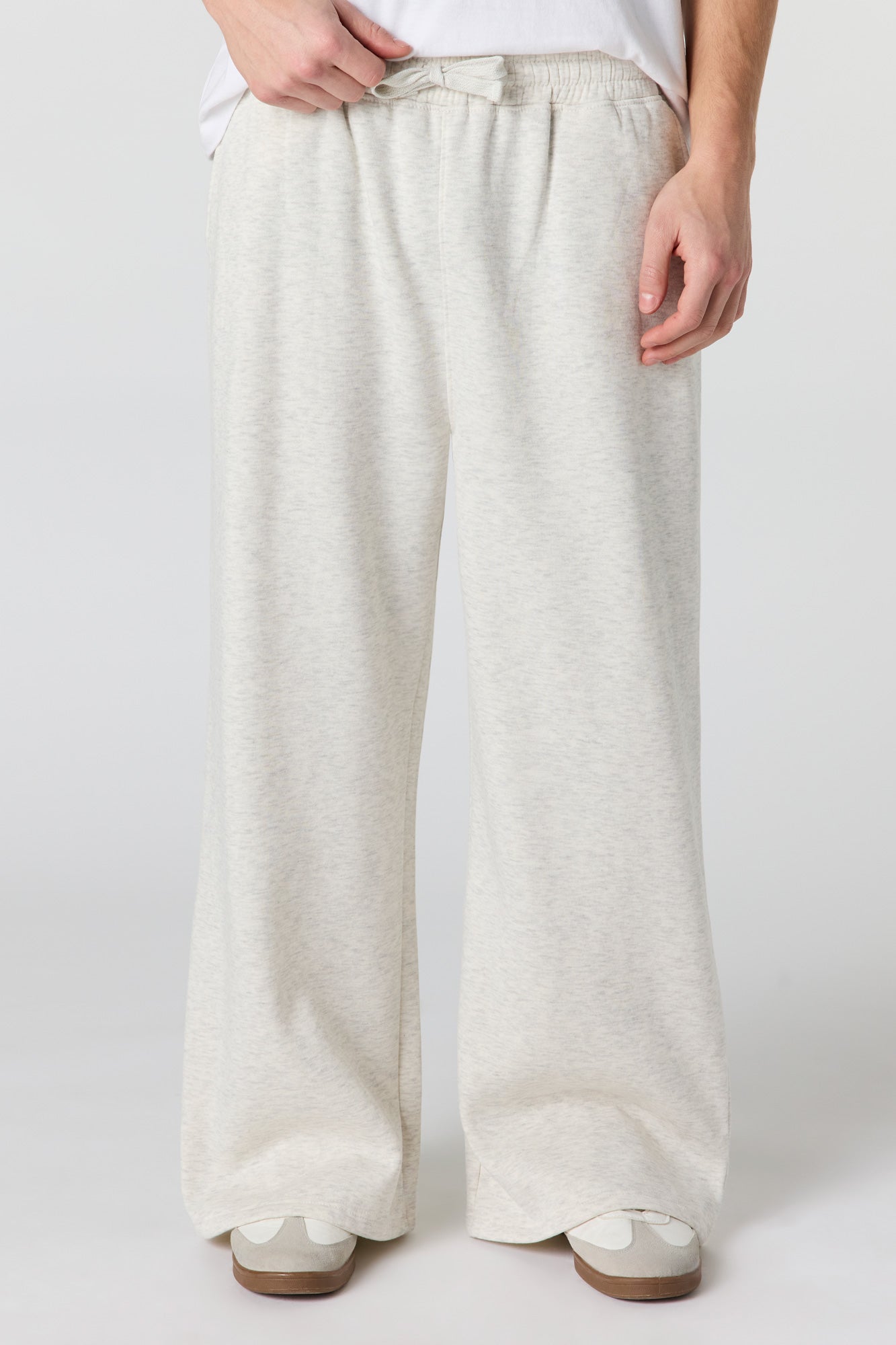 Fleece Wide Leg Sweatpant