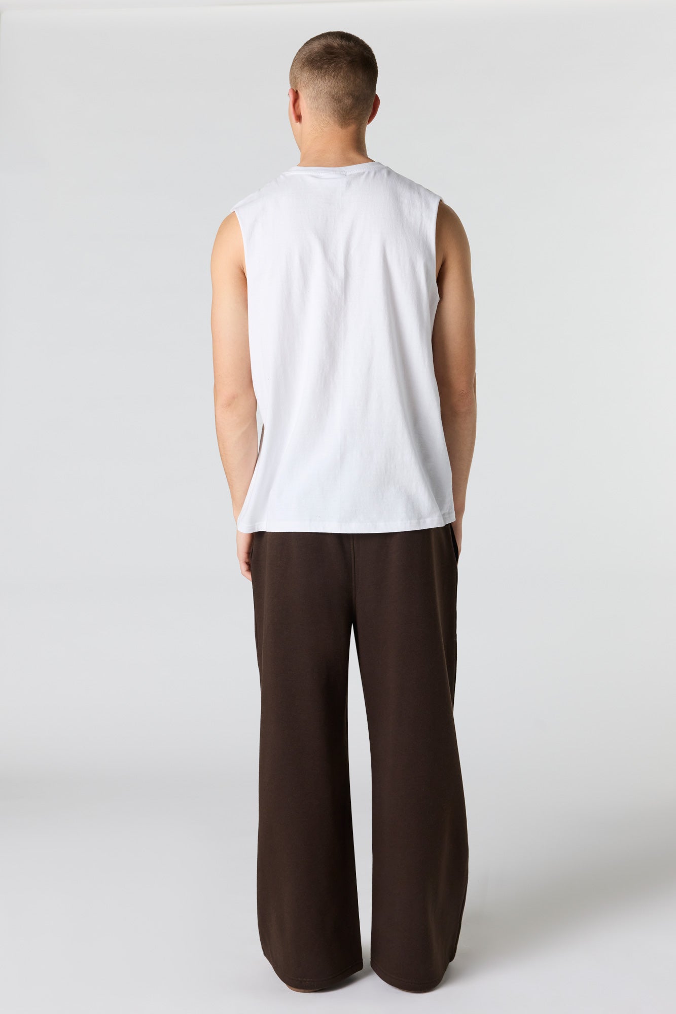 Fleece Wide Leg Sweatpant
