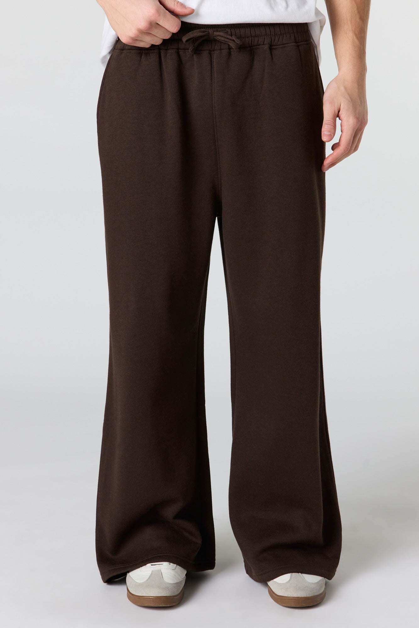 Fleece Wide Leg Sweatpant