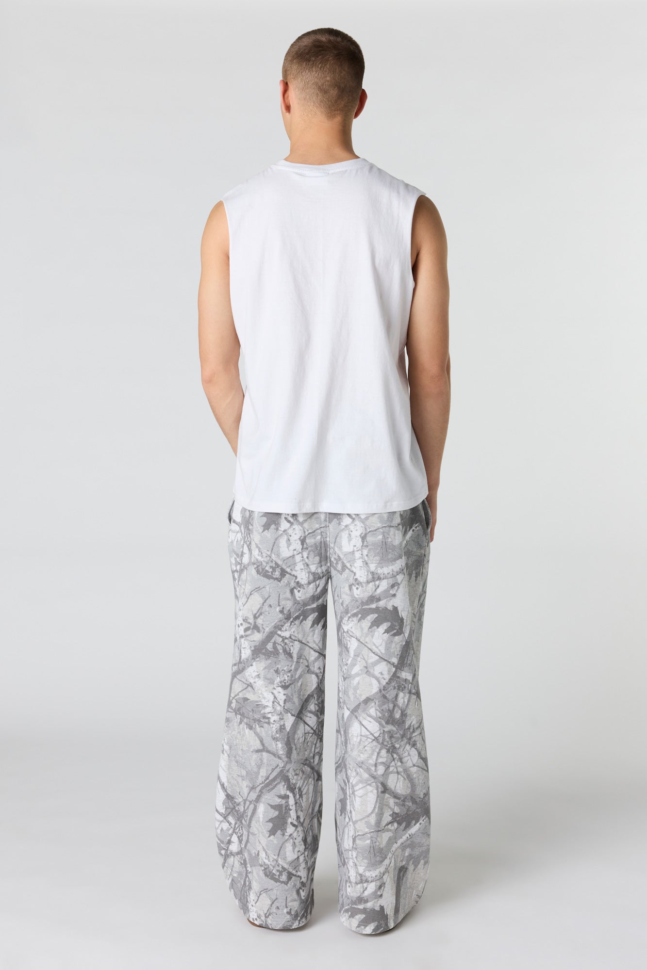 Fleece Wide Leg Sweatpant