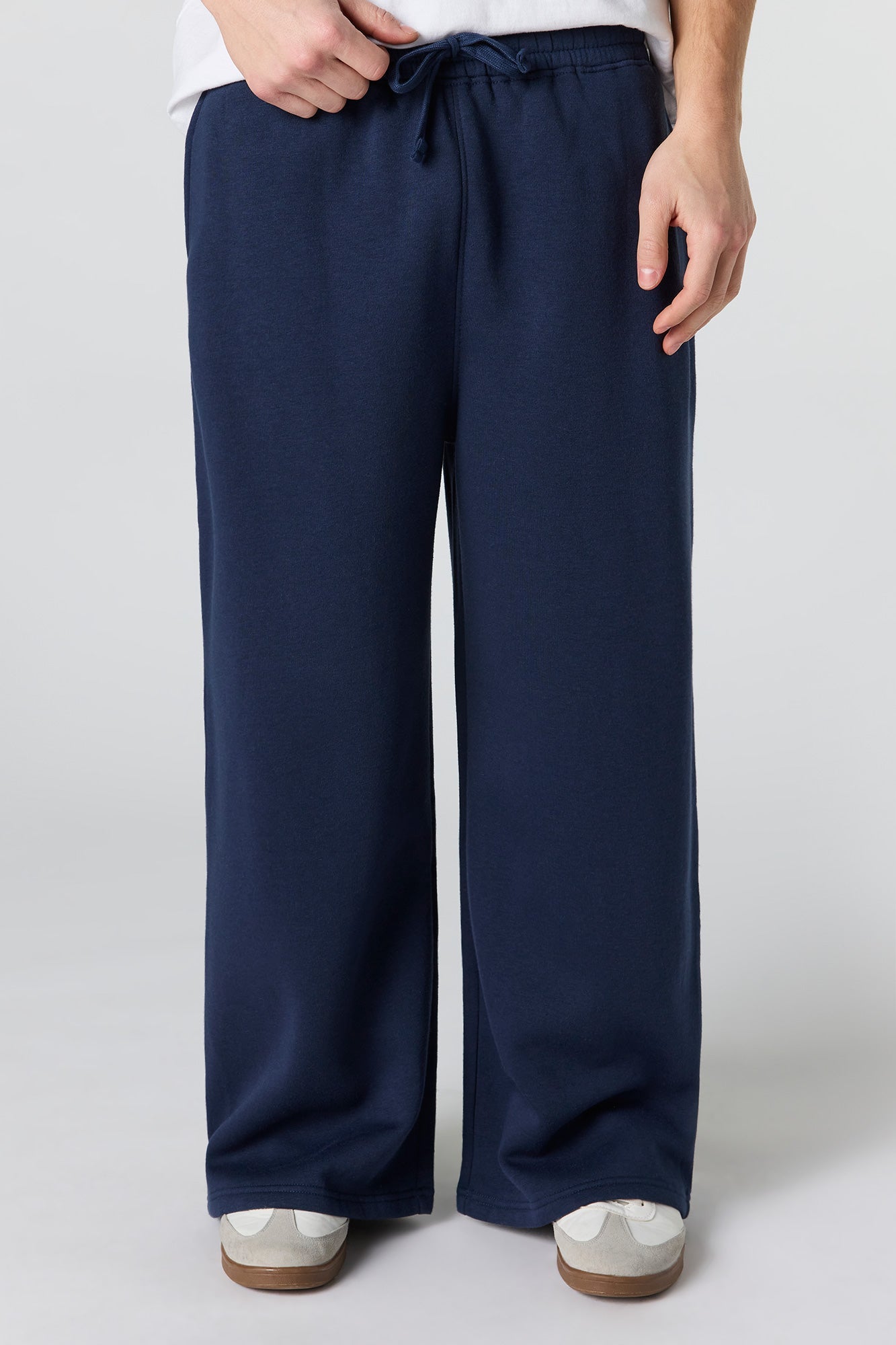 Fleece Wide Leg Sweatpant