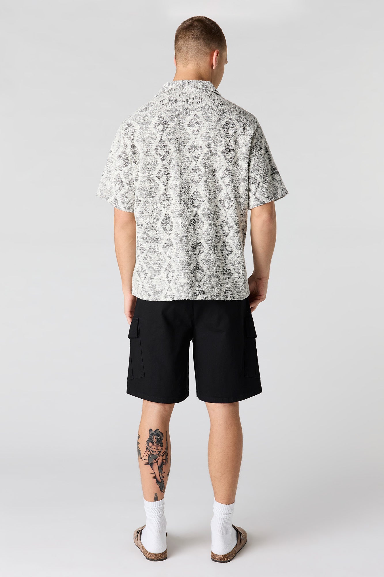 Drawstring Cargo Short