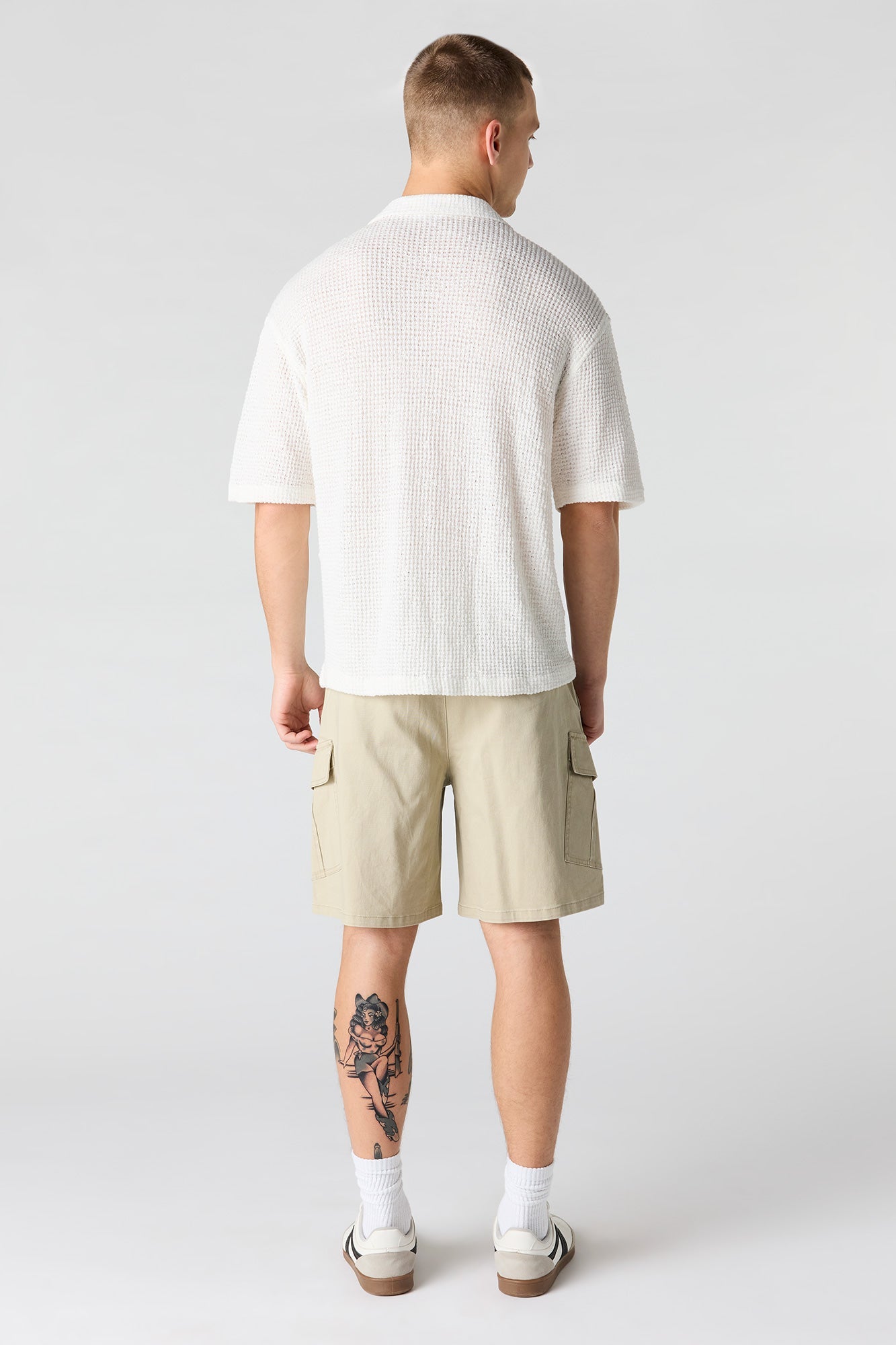 Drawstring Cargo Short