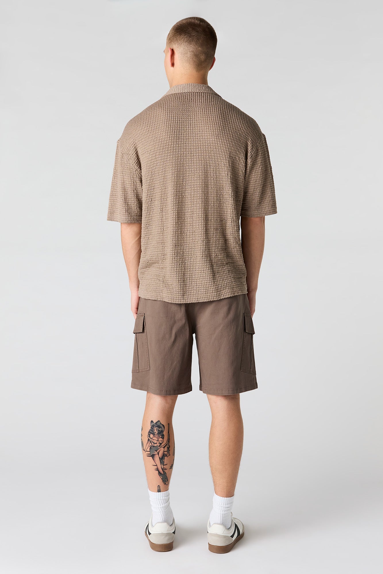 Drawstring Cargo Short