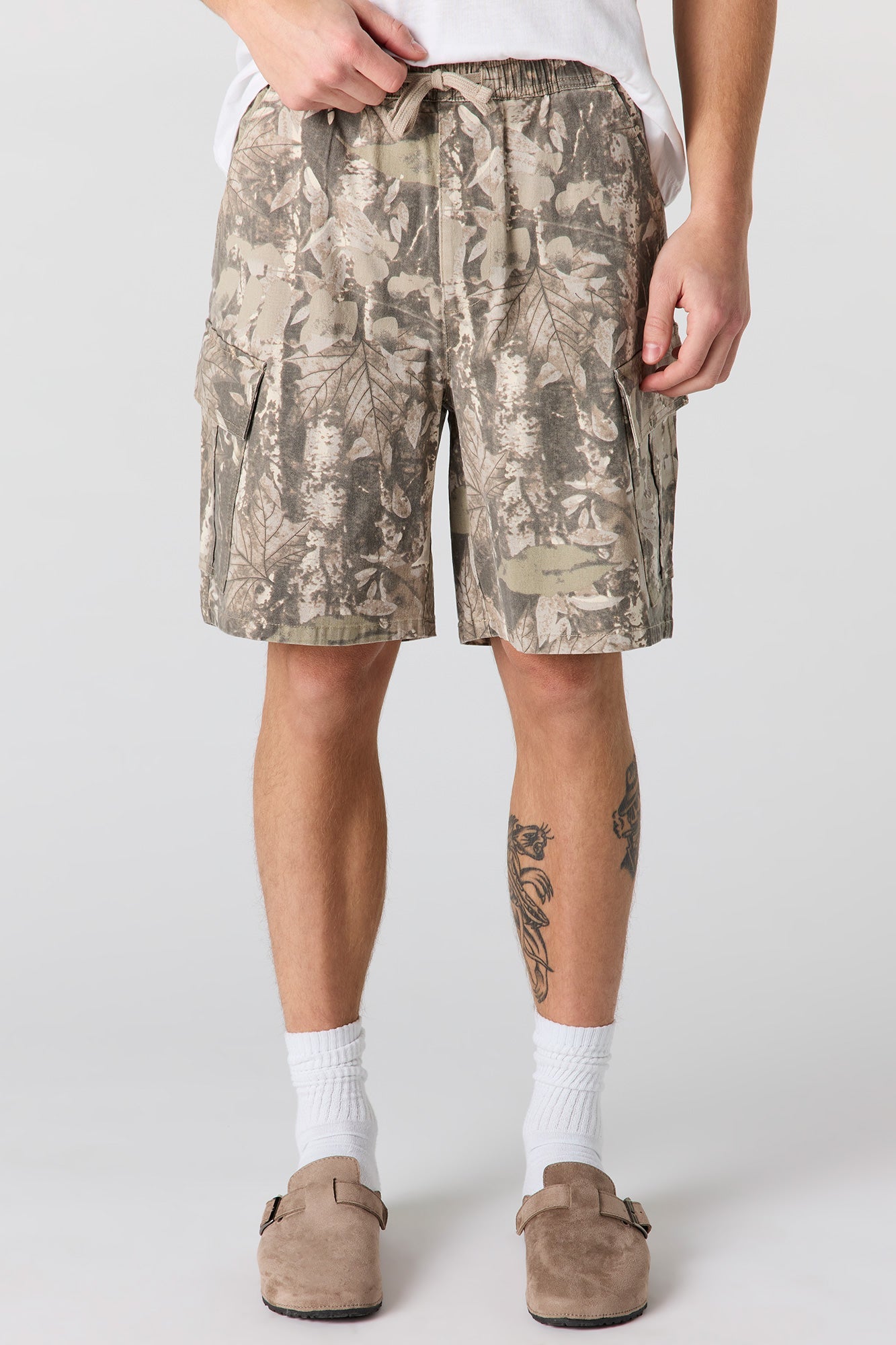 Drawstring Cargo Short