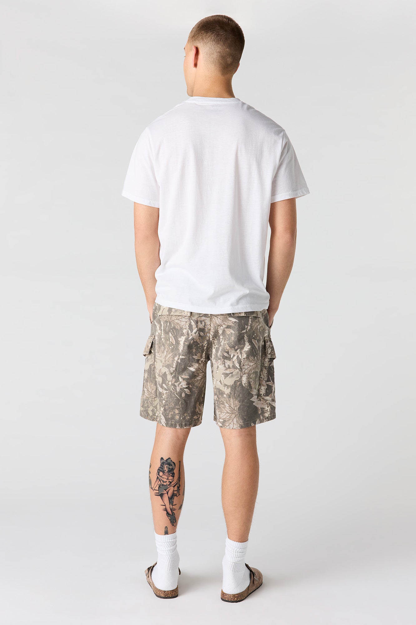 Drawstring Cargo Short