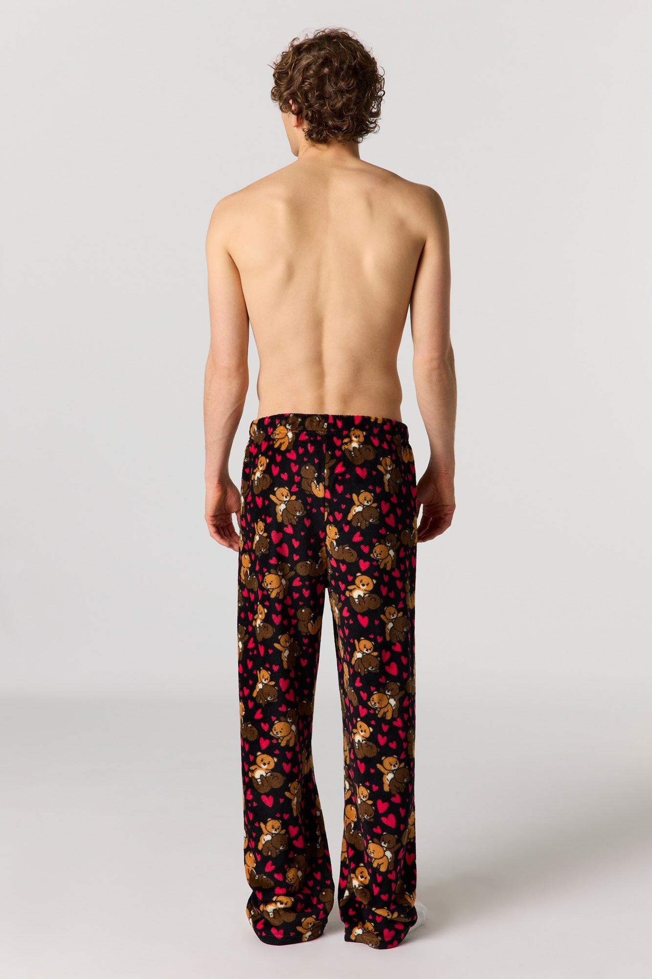 Plush Printed Pajama Pant