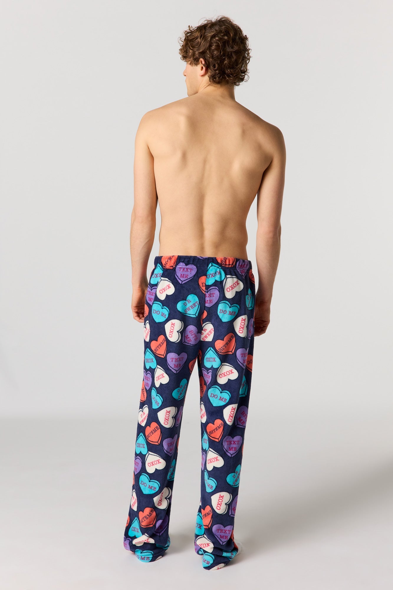 Plush Printed Pajama Pant