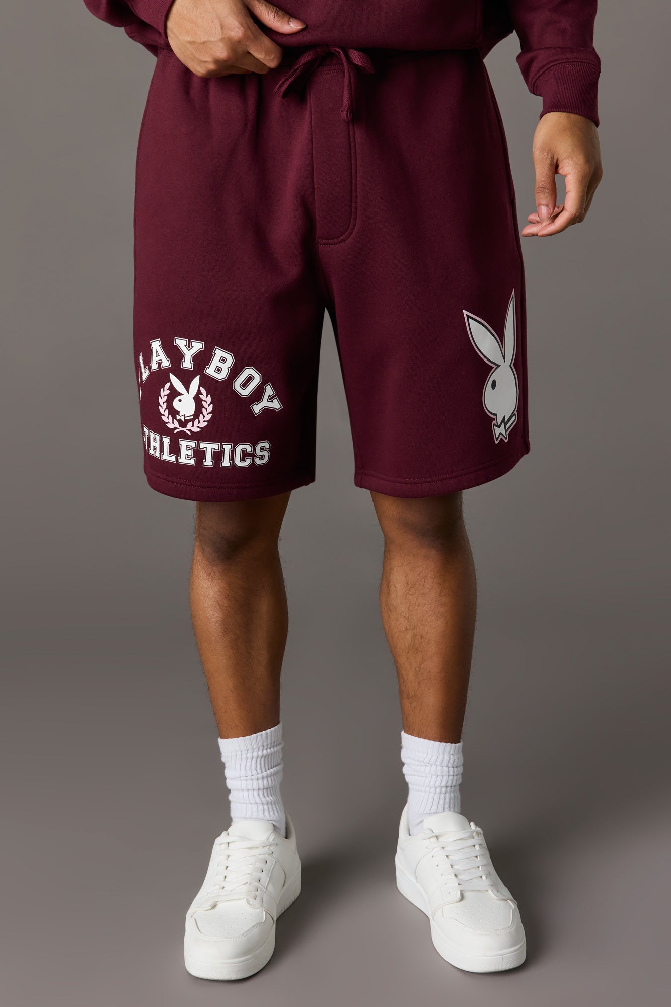 Playboy Graphic Fleece Short