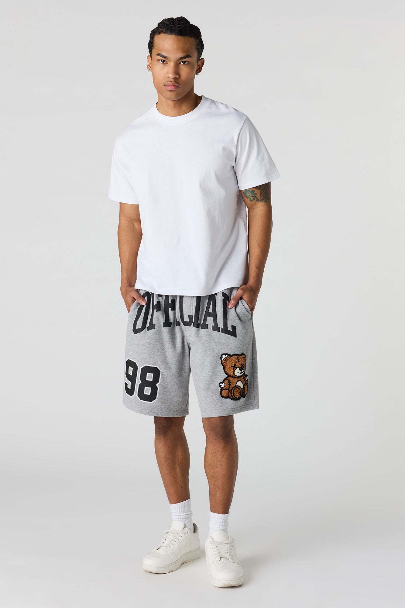 Graphic Fleece Short 8.5"