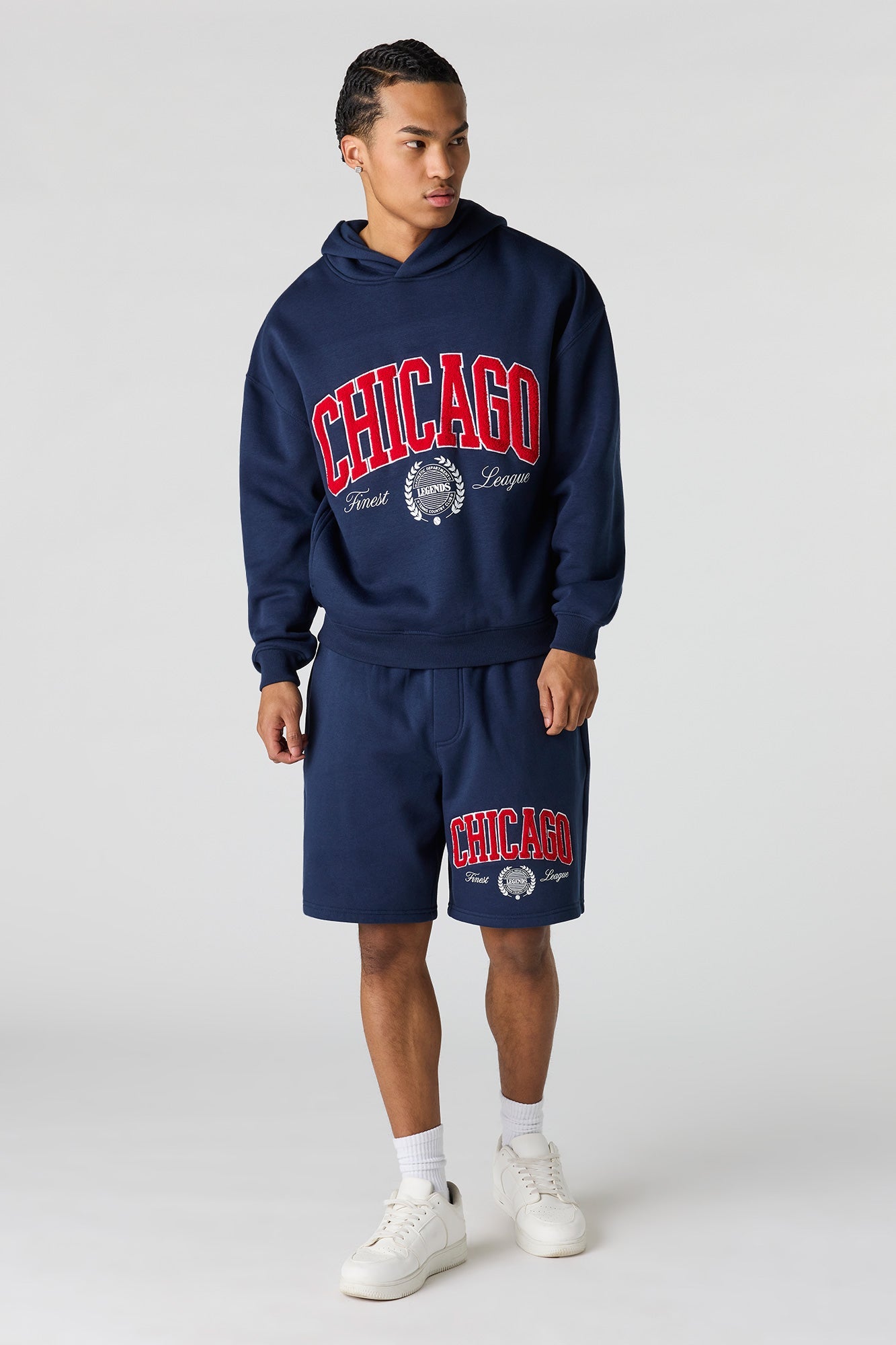 Graphic Fleece Short 8.5"