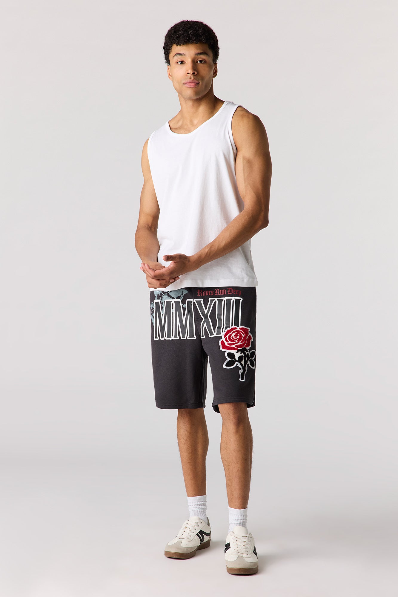 Graphic Fleece Short 8.5"