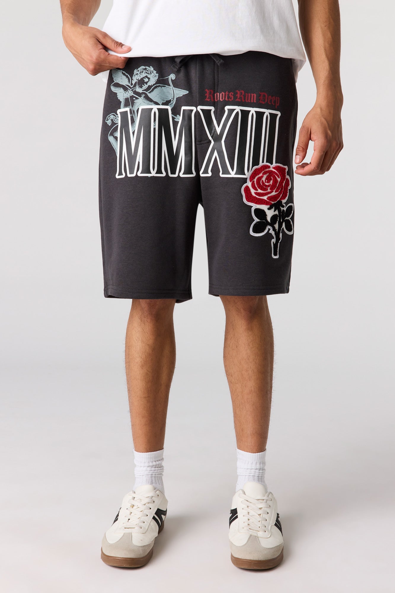 Graphic Fleece Short 8.5"