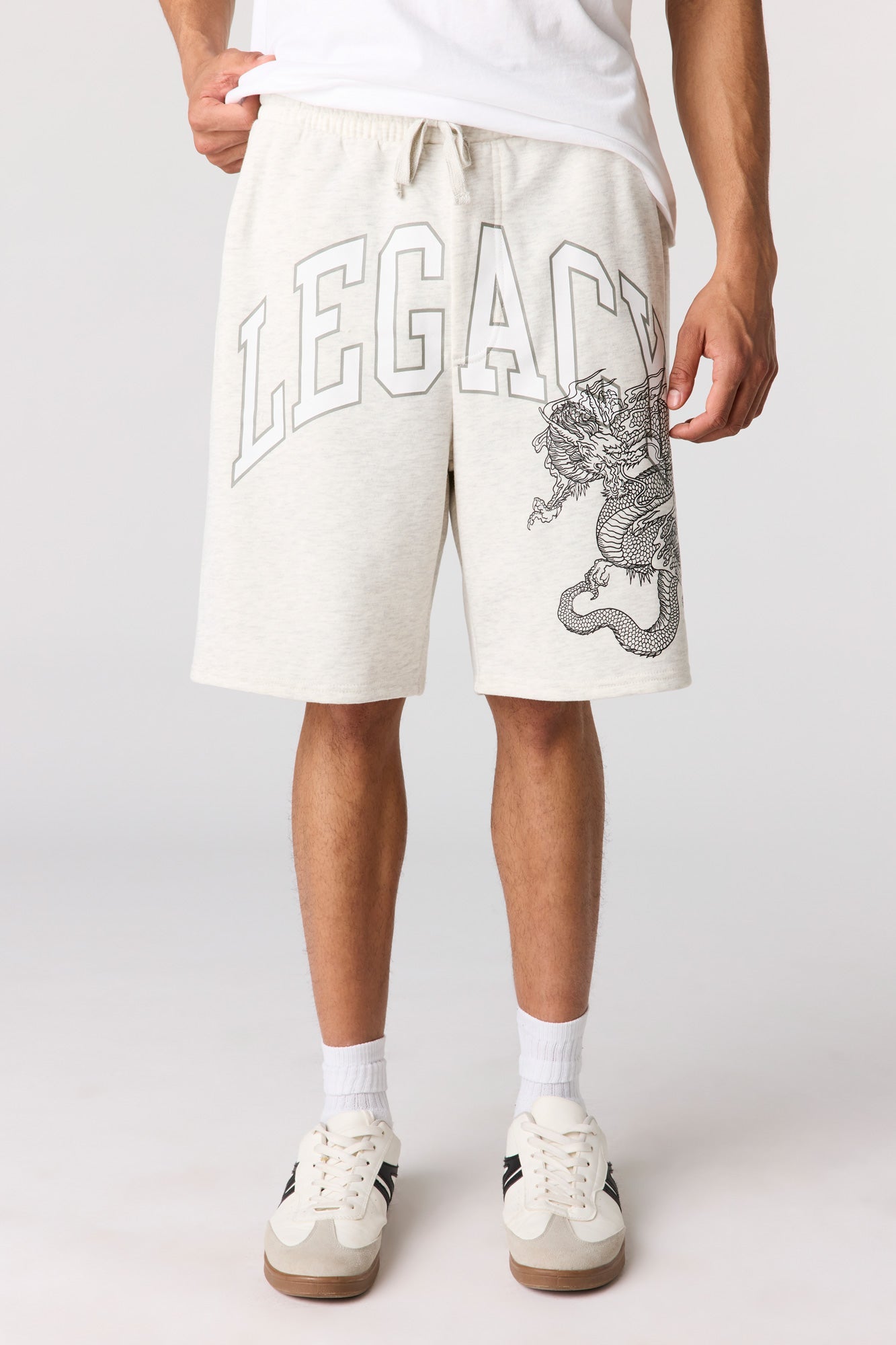 Graphic Fleece Short 8.5"
