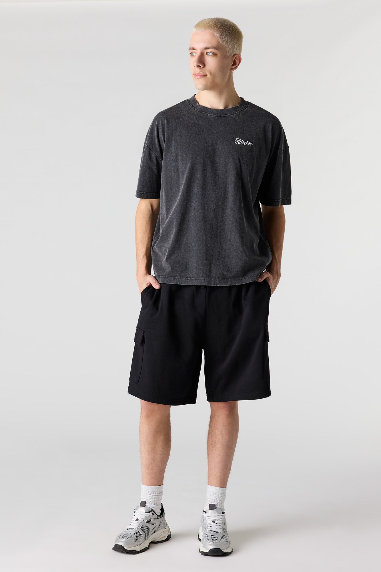 Fleece Baggy Cargo Short 8.5"