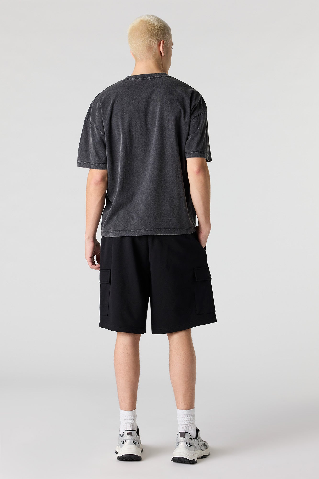 Fleece Baggy Cargo Short 8.5"
