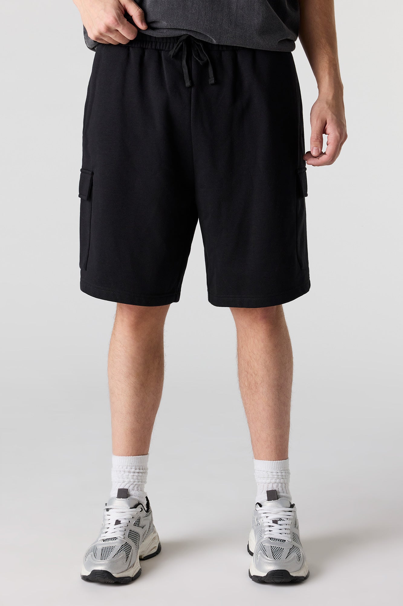 Fleece Baggy Cargo Short 8.5"