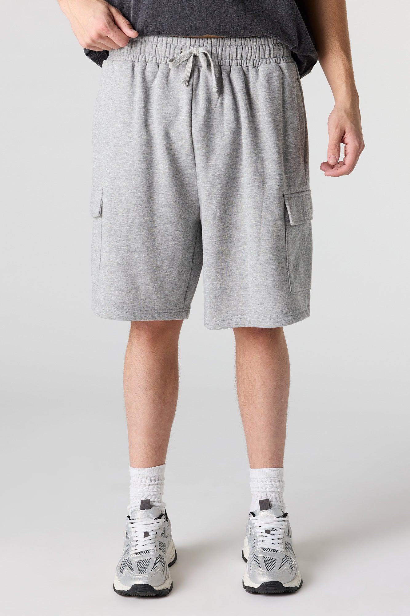 Fleece Baggy Cargo Short 8.5"