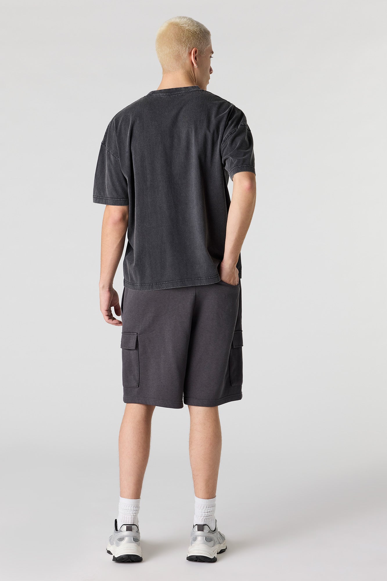 Fleece Baggy Cargo Short 8.5"