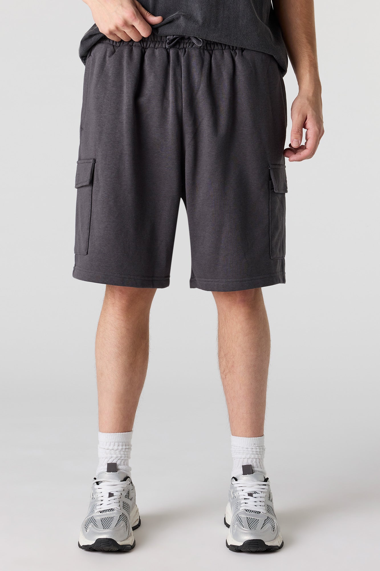 Fleece Baggy Cargo Short 8.5"