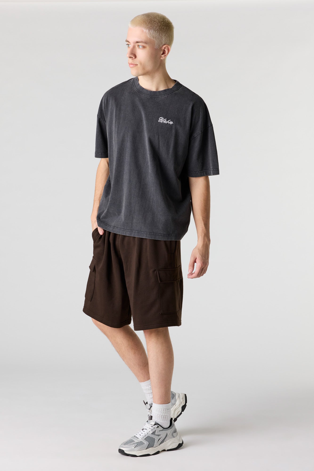 Fleece Baggy Cargo Short 8.5"