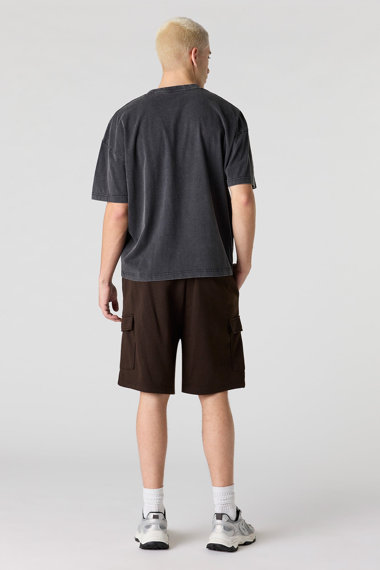 Fleece Baggy Cargo Short 8.5"