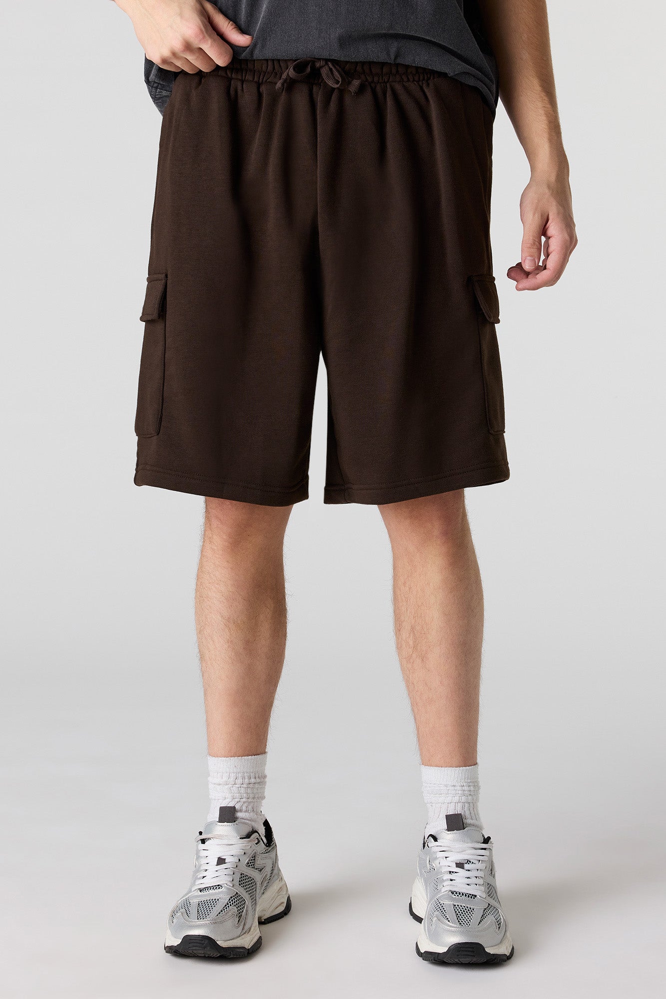 Fleece Baggy Cargo Short 8.5"