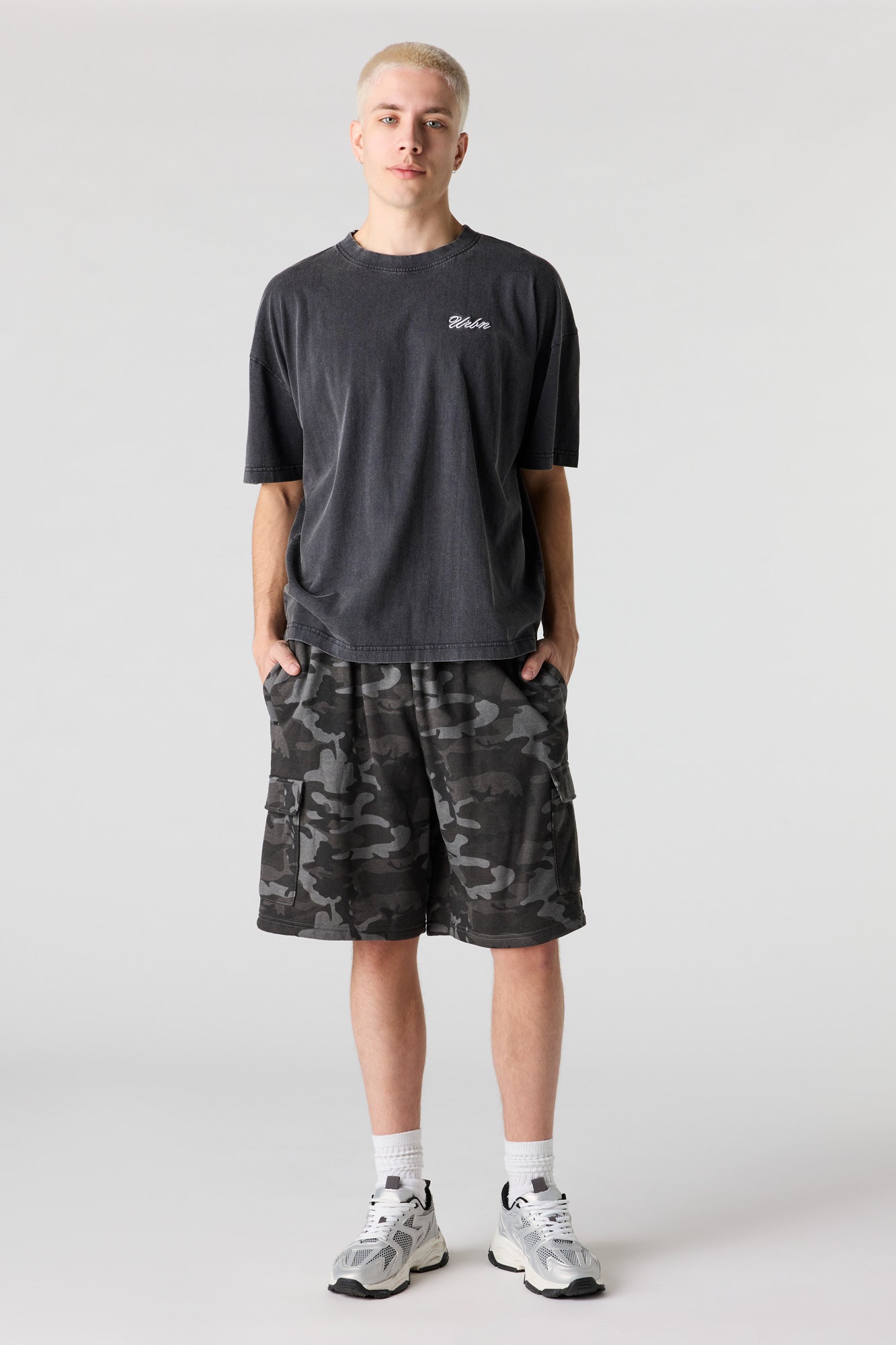 Fleece Baggy Cargo Short 8.5"