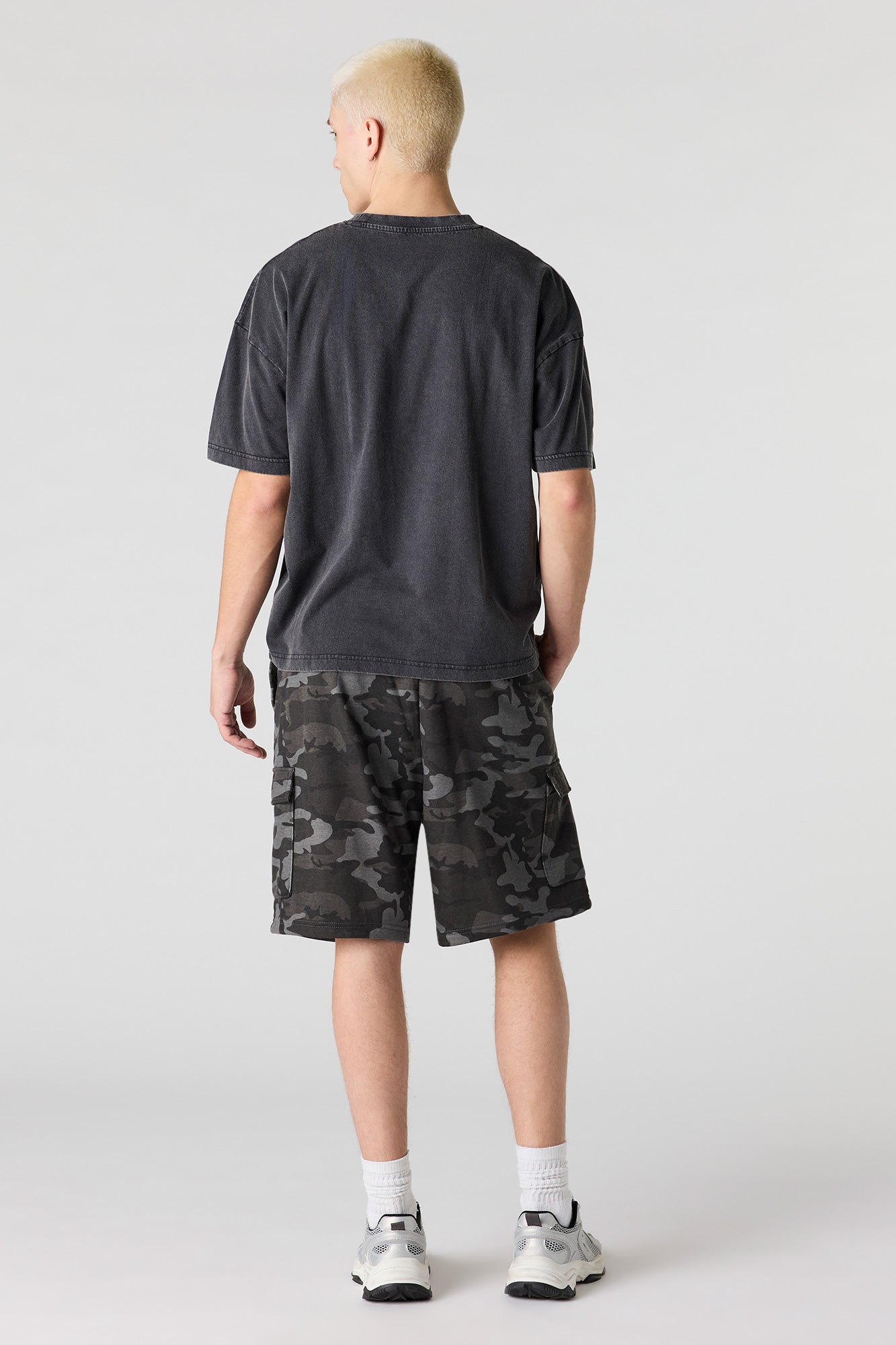 Fleece Baggy Cargo Short 8.5"