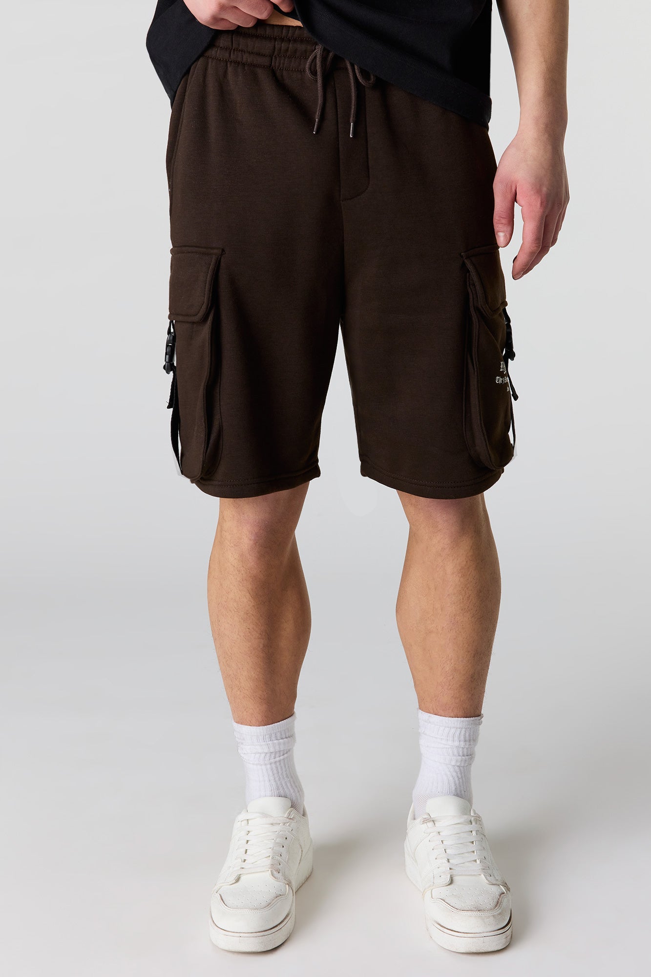 Graphic Fleece Cargo Short 8.5"
