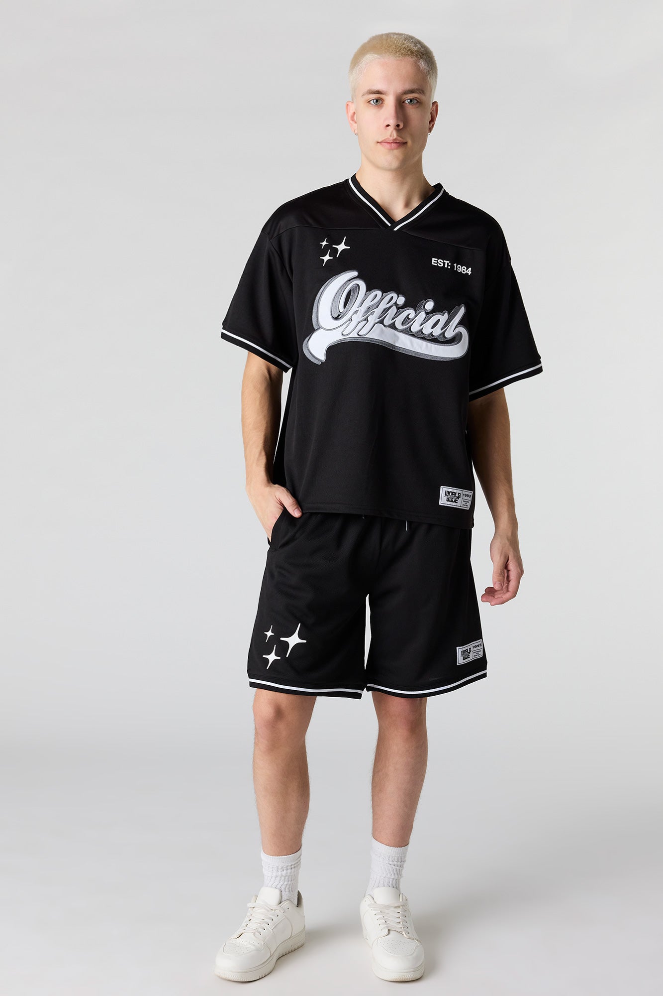 Graphic Mesh Jersey
