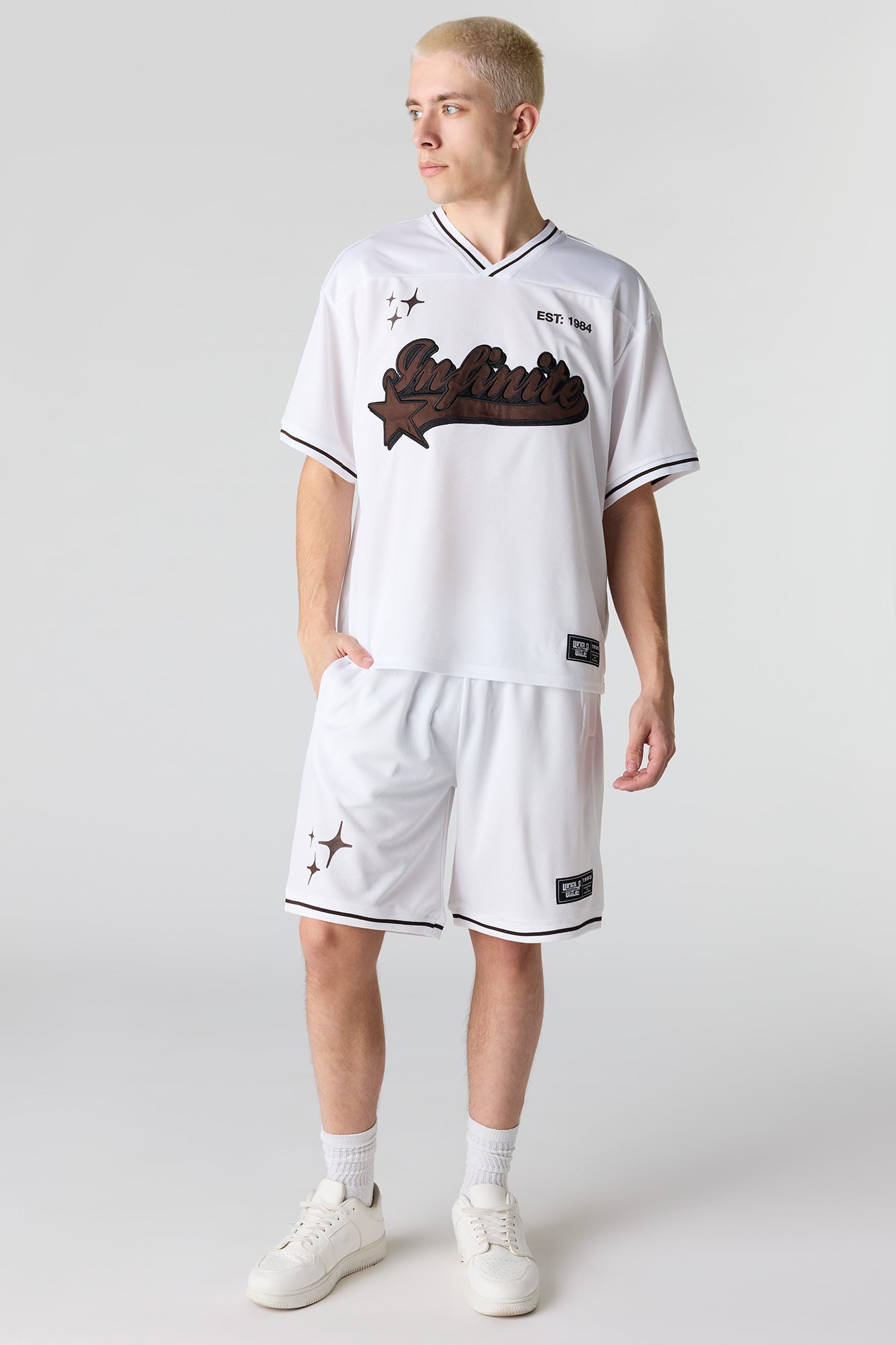 Graphic Mesh Jersey